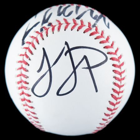 Lot #250 Donald, Melania, and Ivanka Trump Signed Baseball - Image 3
