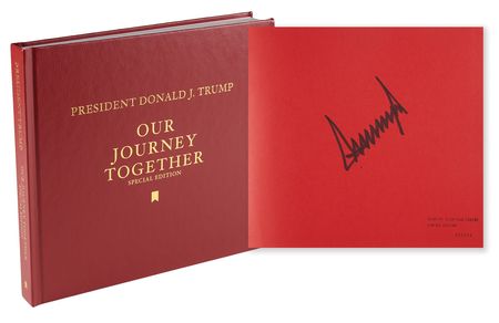 Lot #235 Donald Trump Signed Book - Our Journey Together (Ltd. Ed. #733) - Image 1
