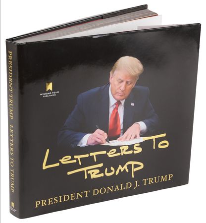 Lot #236 Donald Trump Signed 'Letters to Trump' Bookplate - Image 2