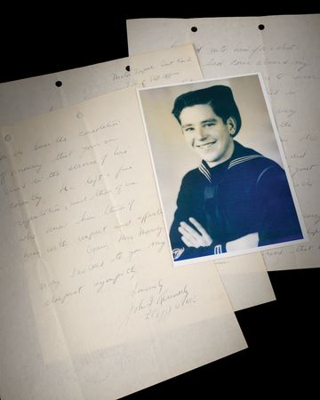 Lot #88 John F. Kennedy War-Dated Autograph Letter