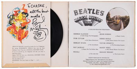 Lot #624 Beatles: Paul McCartney Signed 'Magical Mystery Tour' EP - Image 2