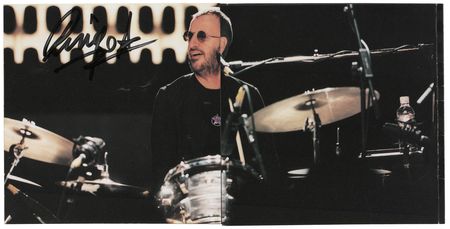 Lot #628 Beatles: Ringo Starr Signed CD Booklet -