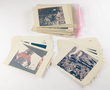 Lot #479 Apollo 12 Collection of (95) Official 'Type I' Red-Numbered NASA Photographs - Image 3