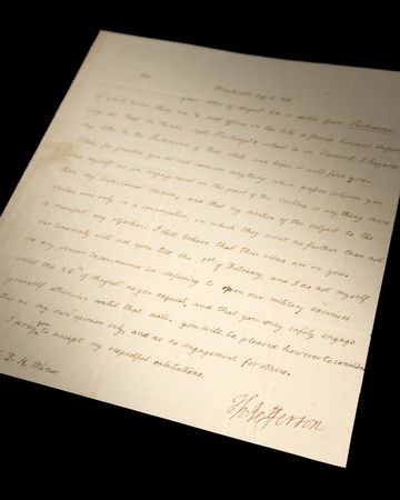 Lot #4 Thomas Jefferson Autograph Letter Signed on