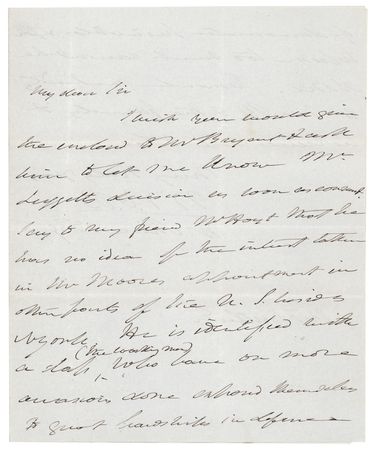 Lot #14 Martin Van Buren Autograph Letter Signed
