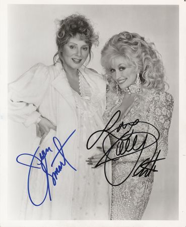 Lot #612 Dolly Parton and Jean Smart Signed
