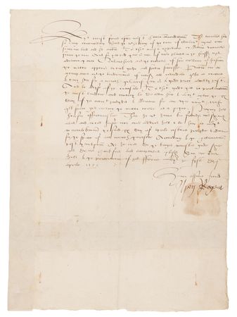 Lot #357 Mary, Queen of Scots: John Erskine, Earl