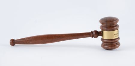 Lot #224 George Bush: Wooden Gavel Made from the 1989 Inauguration Podium - Image 1