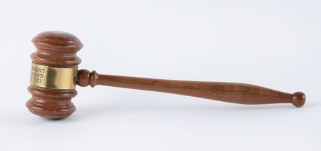 Lot #210 Gerald Ford: Wooden Gavel Made from the 1973 Vice Presidential Oath of Office Platform - Image 3
