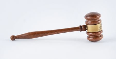 Lot #211 Jimmy Carter: Wooden Gavel Made from the 1977 Inauguration Podium - Image 1