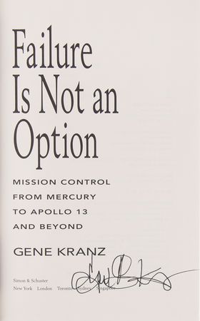 Lot #482 Apollo 13 (3) Signed Books, with Lovell, Haise, and Kranz - Image 4