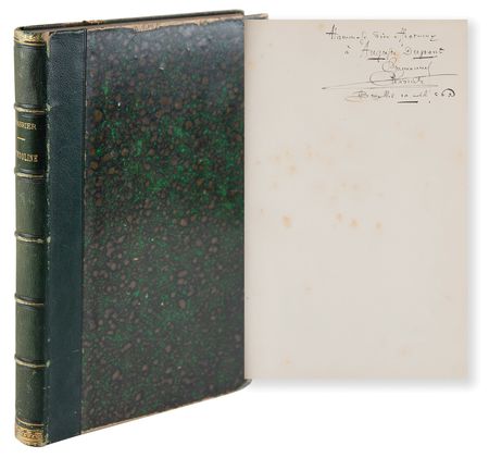 Lot #593 Emmanuel Chabrier Signed 1886