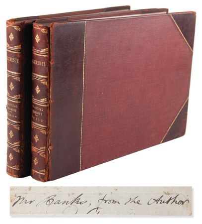 Lot #594 Muzio Clementi Signed Presentation Copy