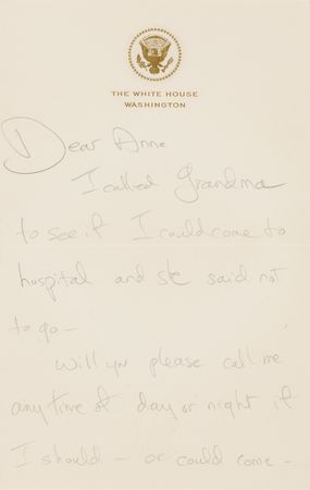 Lot #79 Jacqueline Kennedy Autograph Letter Signed