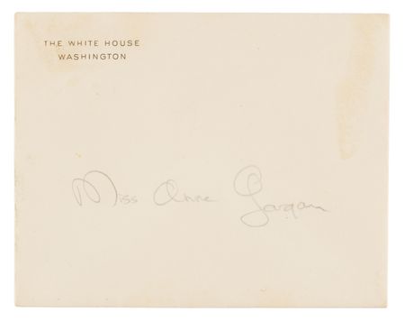 Lot #79 Jacqueline Kennedy Autograph Letter Signed as First Lady to JFK's Cousin Anne Gargan, on Joseph P. Kennedy's Hospital Stay - Image 3