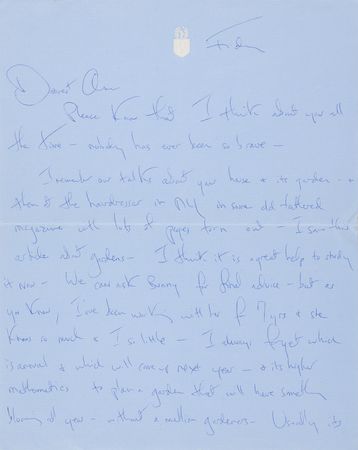 Lot #80 Jacqueline Kennedy Autograph Letter Signed