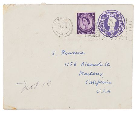 Lot #579 C. S. Lewis Autograph Letter Signed on 