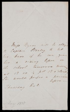 Lot #399 Ada Lovelace Third-Person Autograph