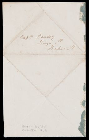 Lot #399 Ada Lovelace Third-Person Autograph Letter Signed Requesting a Private Riding Lesson (1835) - Image 2