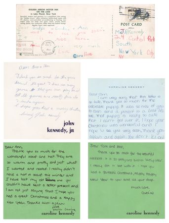 Lot #289 Caroline Kennedy and John F. Kennedy, Jr.