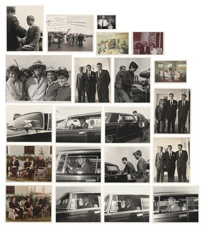 Lot #291 Kennedy Family: (25) Photographs from the