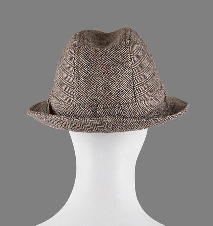 Lot #91 John F. Kennedy's Personally-Owned and -Worn Irish Donegal Tweed Hat, Gifted by Éamon de Valera - Image 3