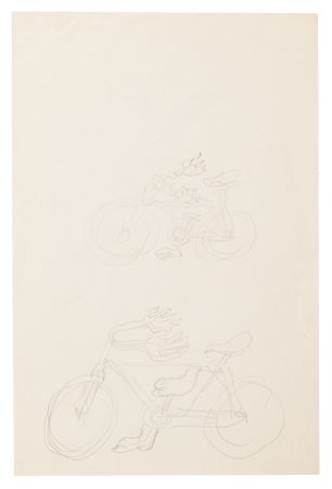 Lot #507 Rene Magritte Original Preliminary Sketches for 'Hegel's Holiday' and 'State of Grace' - Image 6