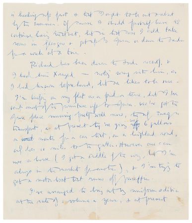 Lot #582 George Orwell Autograph Letter Signed on Publishing: 