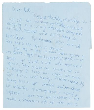 Lot #397 Stephen Hawking Autograph Letter Signed: 