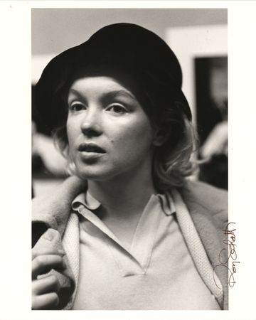 Lot #761. Marilyn Monroe Original Photographic Print by Roy Schatt