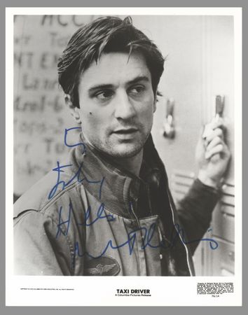 Lot #717 Robert De Niro Signed Photograph for Taxi