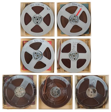 Lot #456 Kennedy Assassination: Original NBC Radio Broadcast Archive, with (7) Master Reels, 19+ Hours of Coverage (November 22–25, 1963) - From the Collection of Television Historian and Archivist Phil Gries - Image 2
