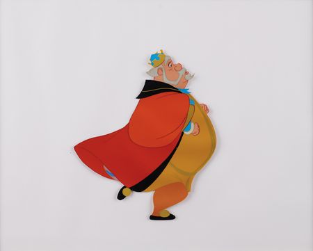 Lot #541 King Hubert production cel from Sleeping Beauty - Image 1
