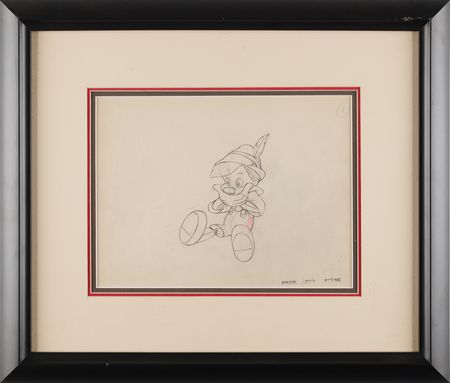 Lot #534 Pinocchio production drawing from Pinocchio - Image 2
