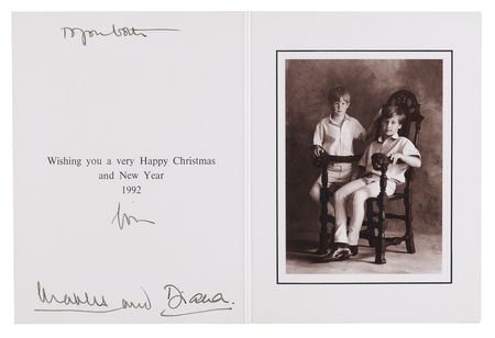 Lot #362 Princess Diana and King Charles III