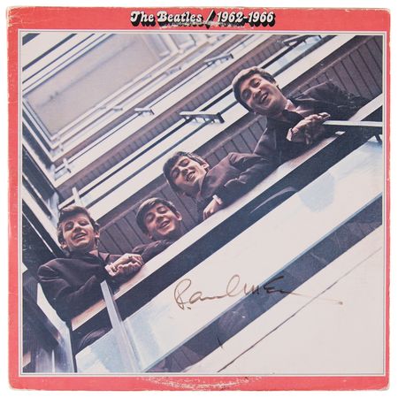 Lot #626 Beatles: Paul McCartney Signed Album -