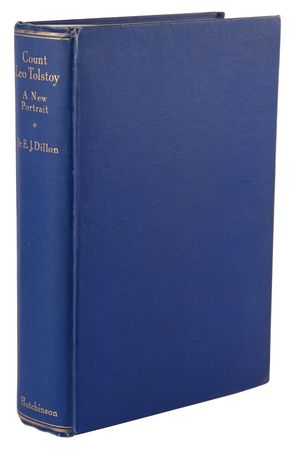 Lot #587 Leo Tolstoy Autograph Letter Signed: 