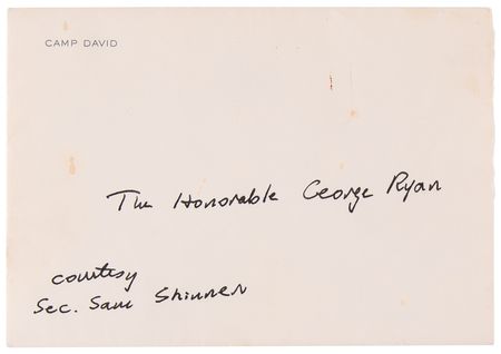 Lot #226 George Bush Autograph Letter Signed as President - Image 2