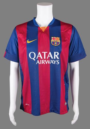 Lot #812 Lionel Messi Signed FC Barcelona Jersey - Image 2