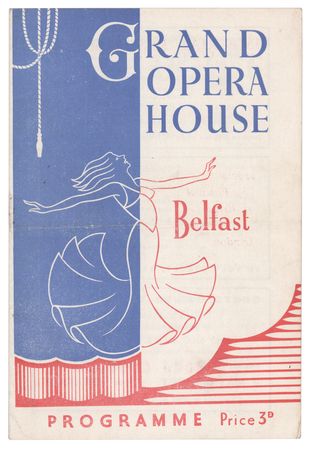 Lot #749 Bela Lugosi Signed Dracula Program (Belfast, 1951) - Image 2