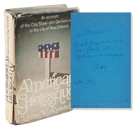 Lot #458 Kennedy Assassination: Clay Shaw Signed