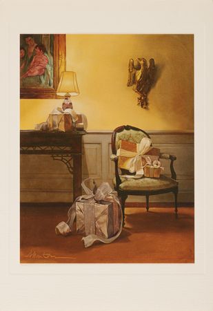 Lot #231 George W. Bush and Laura Bush Signed White House Christmas Card (2001) - Image 2