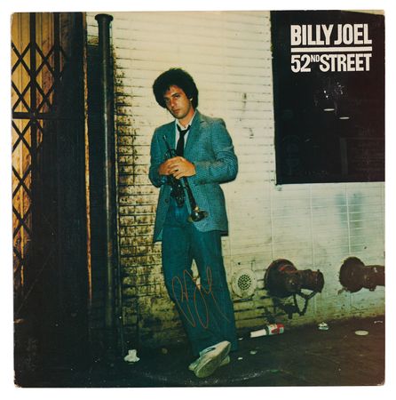 Lot #649. Billy Joel Signed Album - 52nd Street