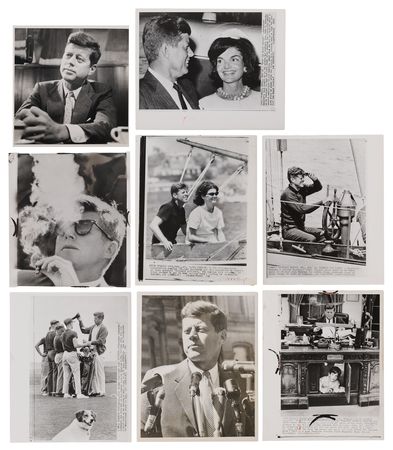 Lot #123 John F. Kennedy Collection of (200+) Press Photographs from The Detroit News Files (1960–1963) - Image 1