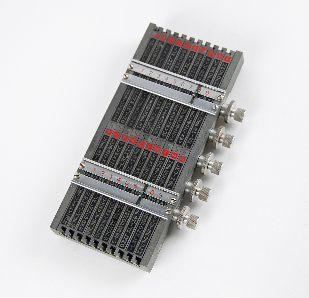 Lot 7274 Le Sphinx Cipher Machine - An Ingenious 1930s Pocket Cryptographic Device