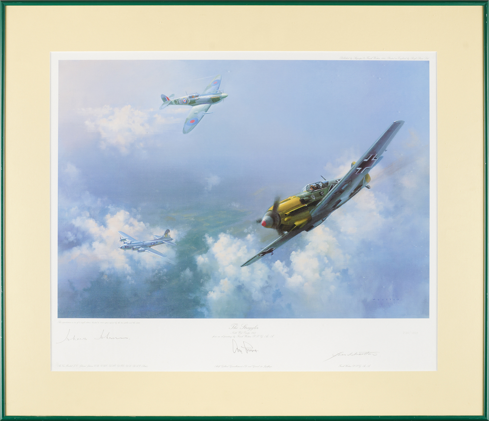 Lot 7262 Frank Wootton: 'The Straggler' Lithograph Signed by (2) (Ltd. Ed. #230/1250)