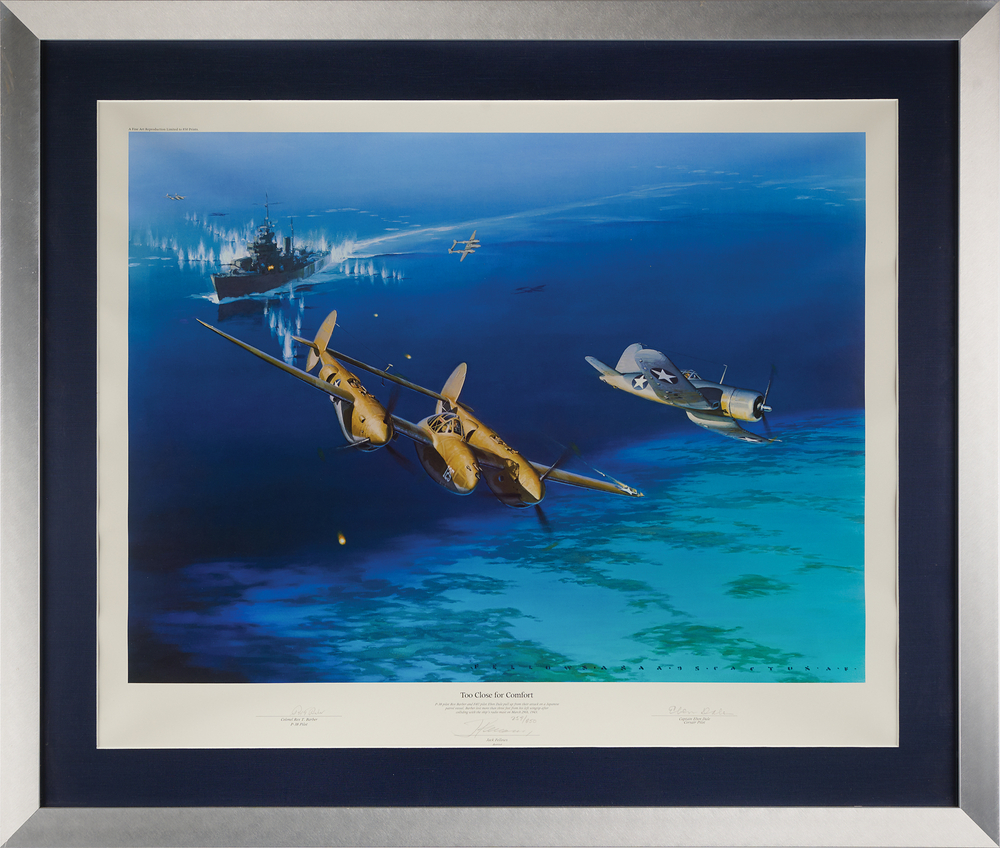 Lot 7268 Jack Fellows: 'Too Close for Comfort' Lithograph Signed by (2) (Ltd. Ed. #259/850)