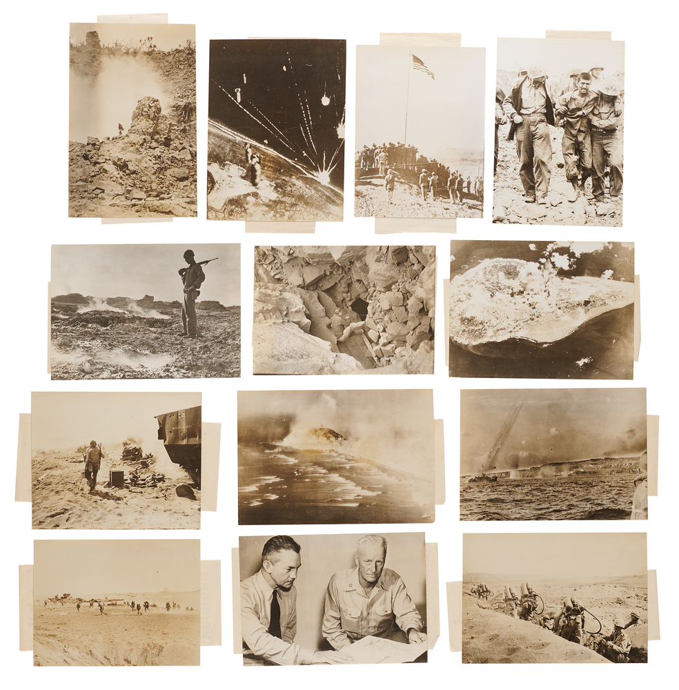 Lot 7078 Iwo Jima Collection of (100+) Photographs, Documenting the Invasion, Combat, and Aftermath