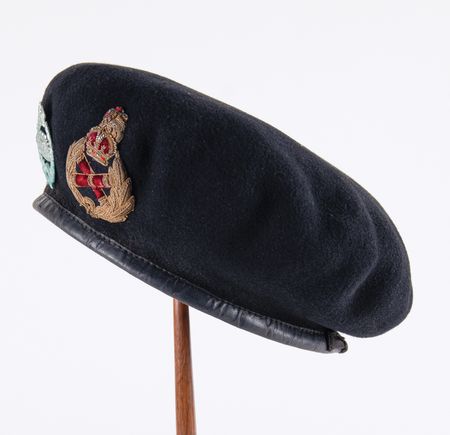 Lot #7060 Montgomery of Alamein's Iconic World War II Double-Badged Beret, Personally Worn During the 1945 Campaign in Germany - Image 5