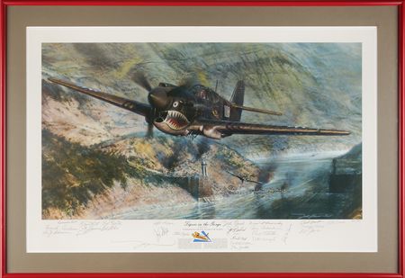 Lot #7264 Robert Taylor: 'Tigers in the Gorge'